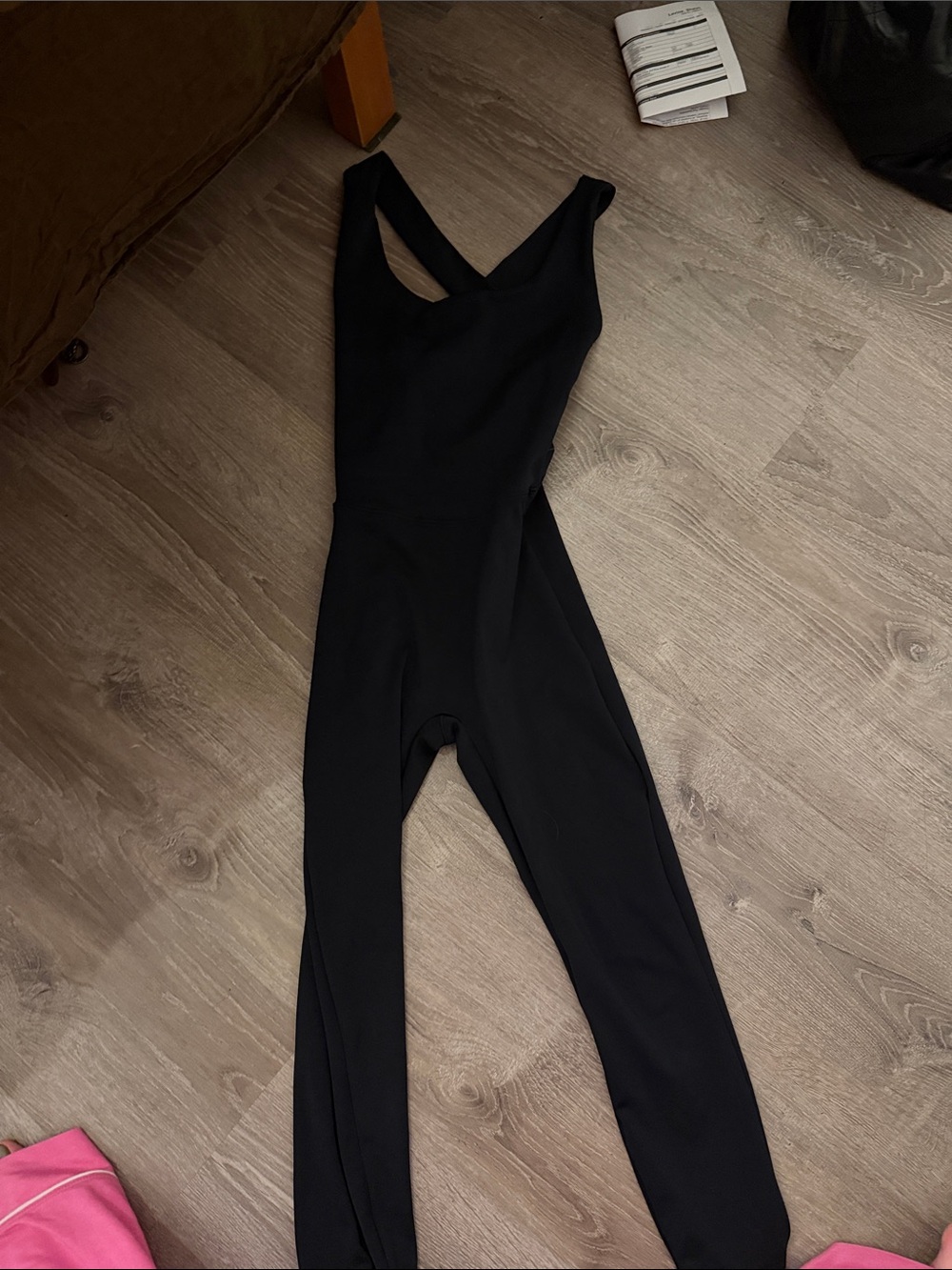 Sleek Black Sleeveless Jumpsuit